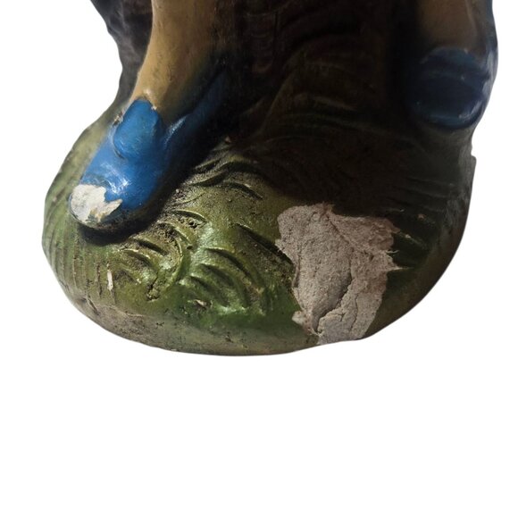 Vintage Shepherd Boy Carrying Lamb Religious Figurine Statue Nativity Piece - Picture 13 of 16